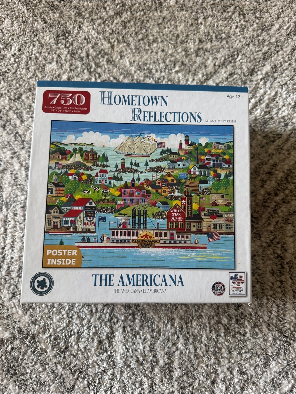 The Americana 750-Piece Puzzle - Multicolor